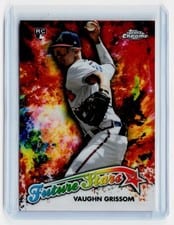 2023 Topps Chrome Logofractor Edition Future Stars Vaughn Grissom #FS-15 card