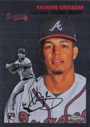 2023 Topps Chrome Platinum Anniversary Base Set Vaughn Grissom #22 card