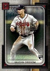 2023 Topps Museum Collection Base Set Vaughn Grissom #56 card