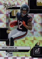 2022 Donruss The Rookies Velus Jones Jr. #TR-29 card