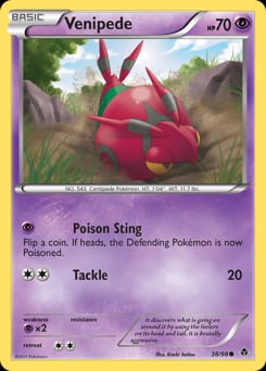 Emerging Powers Venipede #38 card