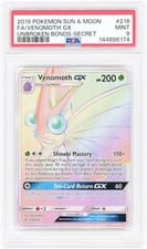 Unbroken Bonds Venomoth-GX #216 card