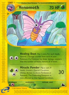 Skyridge Venomoth #111 card