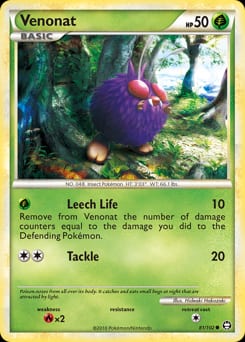 HS—Triumphant Venonat #81 card