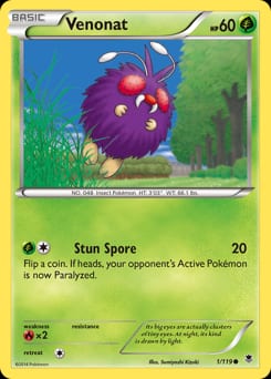 Phantom Forces Venonat #1 card