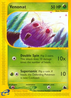 Skyridge Venonat #112 card