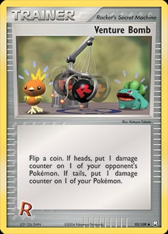 Team Rocket Returns Venture Bomb #93 card