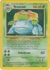 1999 Base Venusaur #15 card