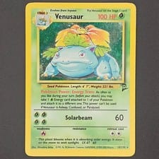 Base Set 2 Venusaur #18 card