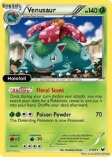 2012 Dark Explorers Venusaur #3 card