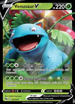 Champion's Path Venusaur V #1 card