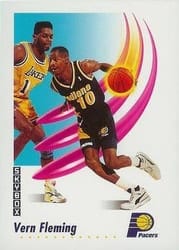 1991-92 SkyBox Base Set Vern Fleming #112 card