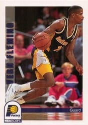 1992-93 Hoops Base Set Vern Fleming #90 card