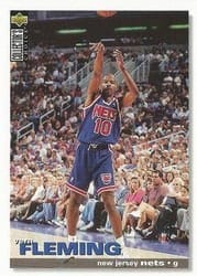 1995-96 Collector's Choice Base Set Vern Fleming #314 card