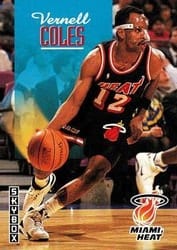 1992-93 SkyBox Base Set Vernell Coles #124 card
