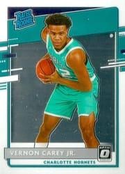 2020-21 Donruss Optic Base Set Vernon Carey Jr. #182 card