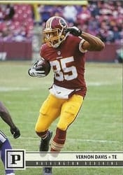 2018 Panini Base Set Vernon Davis #300 card