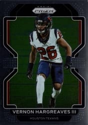 2021 Panini Prizm Base Set Vernon Hargreaves III #39 card