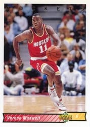 1992-93 Upper Deck Base Set Vernon Maxwell #172 card