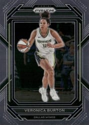 2023 Panini Prizm WNBA Base Set Veronica Burton #112 card