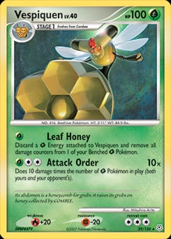 Diamond & Pearl Vespiquen #39 card