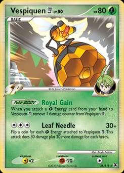 Rising Rivals Vespiquen E4 #35 card