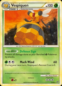 2010 HS—Undaunted Vespiquen #23 card