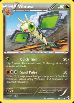 2012 Boundaries Crossed Vibrava #98 card