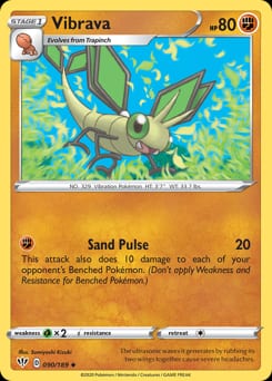 Darkness Ablaze Vibrava #90 card