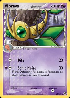 2006 Dragon Frontiers Vibrava δ #42 card