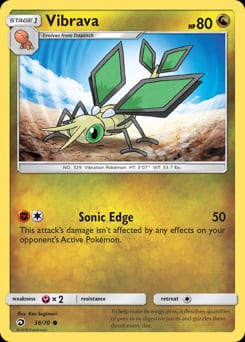 2018 Dragon Majesty Vibrava #38 card