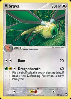 Power Keepers Vibrava #40 card