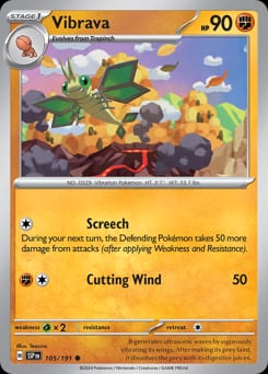2024 Surging Sparks Vibrava #105 card