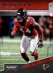 2018 Panini Playoff Base Set Vic Beasley Jr #12 card