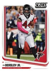 2018 Score Base Set Vic Beasley Jr. #17 card