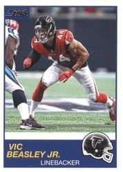 2019 Score Base Set Vic Beasley Jr. #250 card