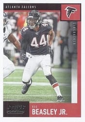 2020 Score Base Set Vic Beasley Jr. #252 card