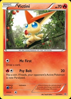 2015 Roaring Skies Victini #13 card