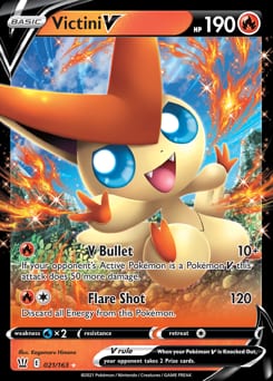 Battle Styles Victini V #21 card