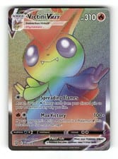 2021 Battle Styles Victini VMAX #165 card