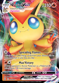 Battle Styles Victini VMAX #22 card