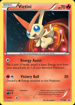 XY Black Star Promos Victini #XY189 card
