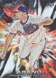 2018 Topps Fire Base Set Victor Arano #96 card