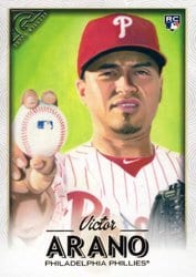 2018 Topps Gallery Base Set Victor Arano #136 card