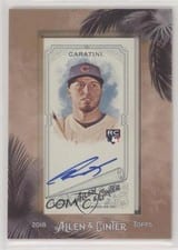 2018 Topps Allen & Ginter Framed Mini Autographs Victor Caratini #MA-VC card