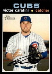2020 Topps Heritage Base Set Victor Caratini #31 card