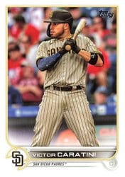 2022 Topps Base Set Victor Caratini #385 card