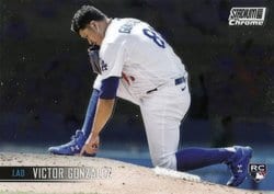 2021 Stadium Club Chrome Base Set Victor Gonzalez #333 card