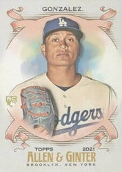 2021 Topps Allen & Ginter Base Set Victor Gonzalez #171 card