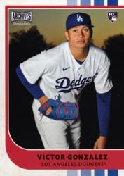 2021 Topps Archives Snapshots Base Set Victor Gonzalez #29 card
